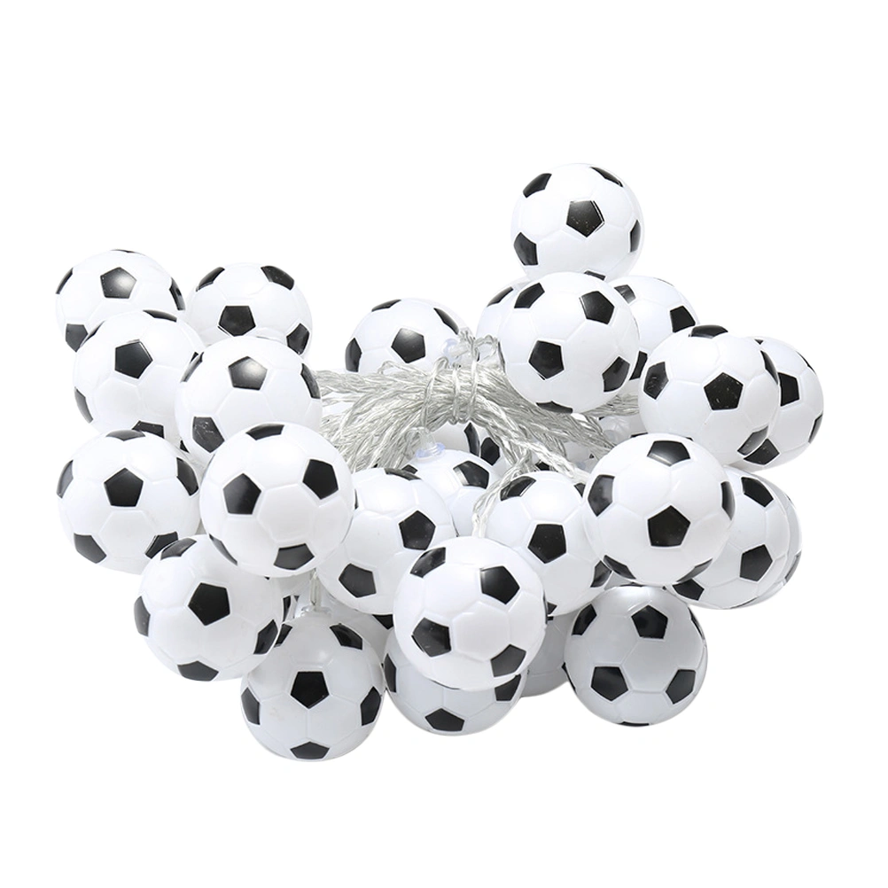 Creative  Themed String Light Football Shaped Light String Decorative Night Light for Bar Party KTV (3M 20 LEDs USB Style)