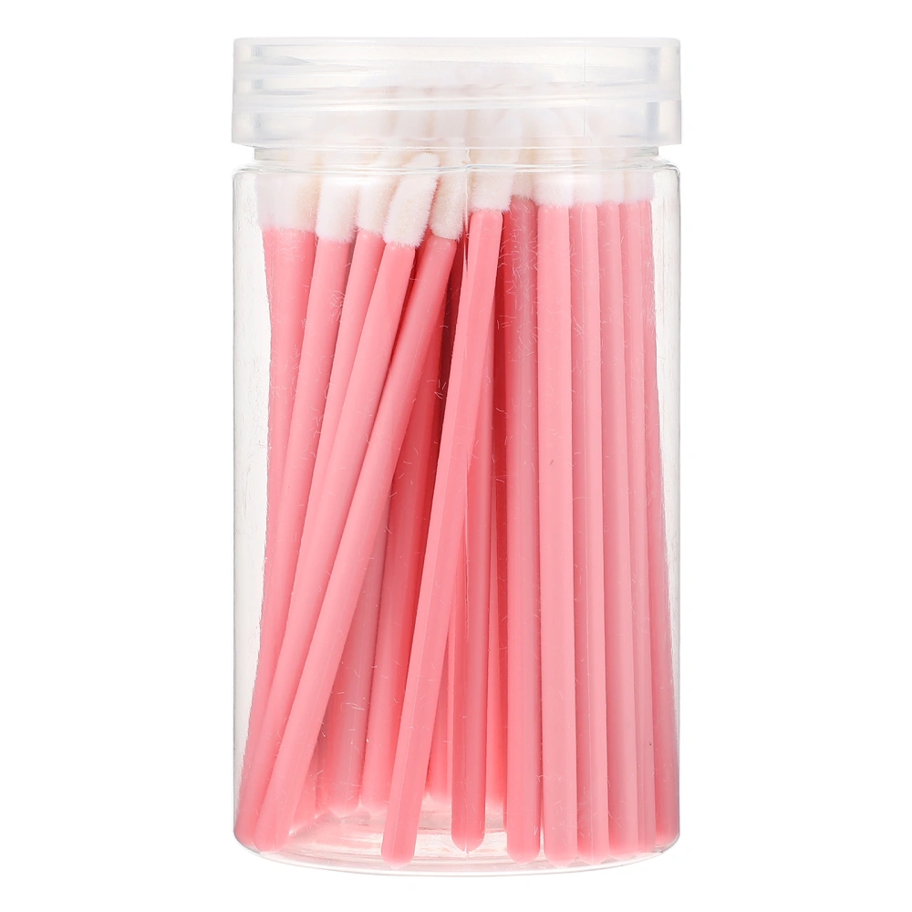 100pcs Disposable Lipstick Brush Lipstick Applicators Brushes Plastic Lip Brush