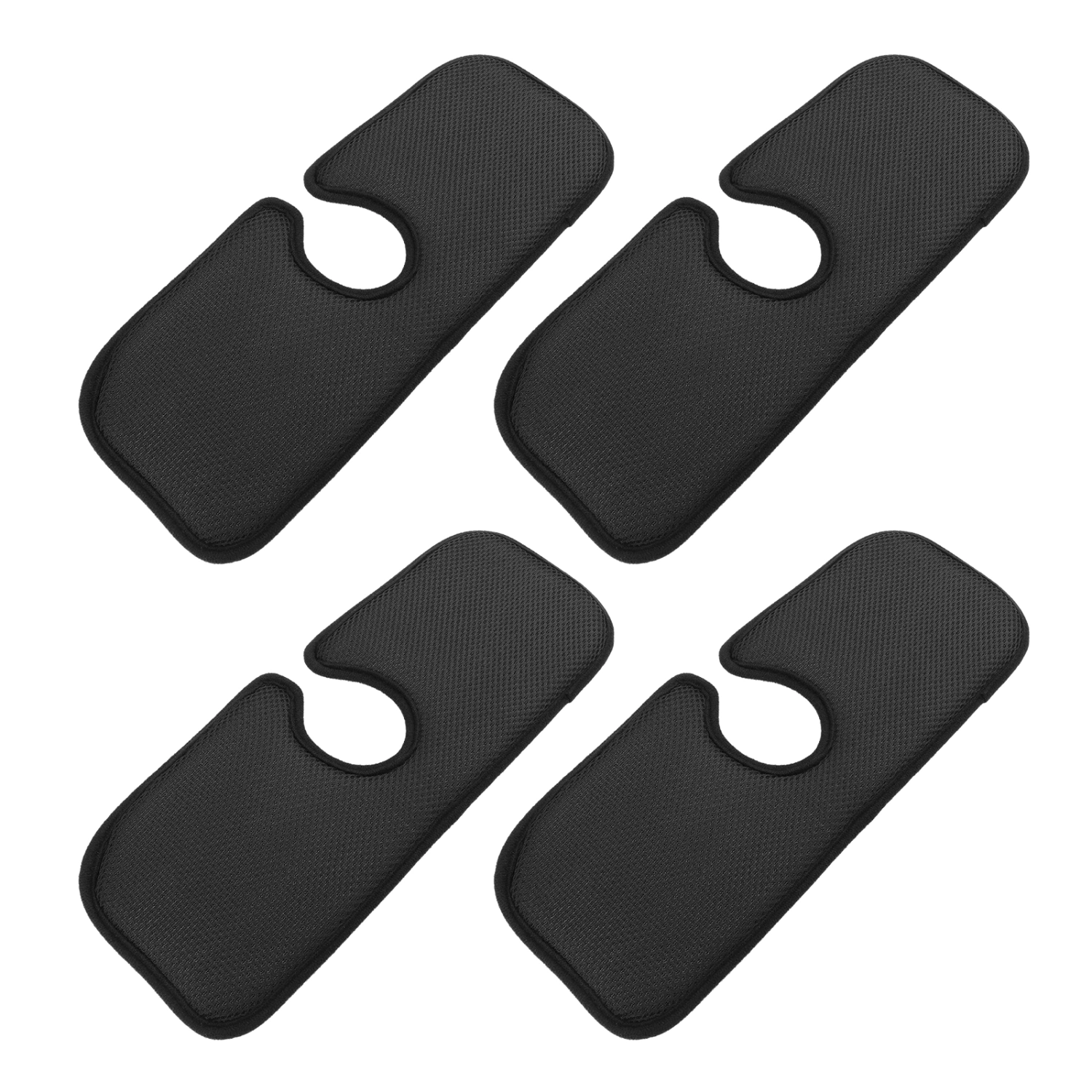 4pcs Sink Faucet Mats Faucet Backsplash Guards Sink Fiber Mat Kitchen Supplies