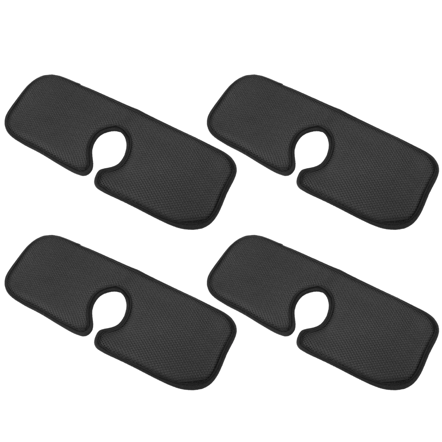 4pcs Sink Faucet Mats Faucet Backsplash Guards Sink Fiber Mat Kitchen Supplies