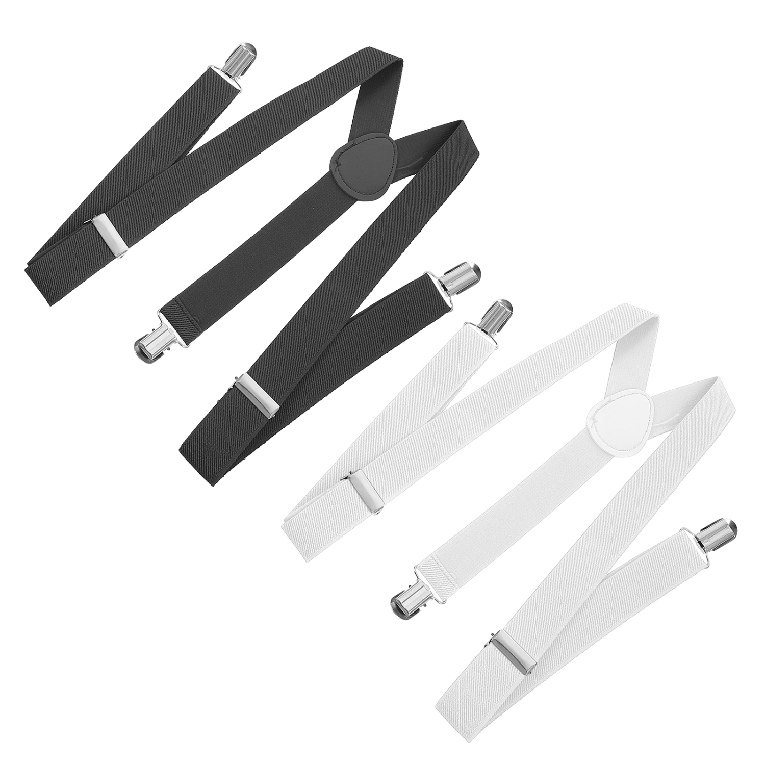 2Pcs Y-Back Suspenders Cozy Suspenders Adjustable Elastic Suspenders for Adult