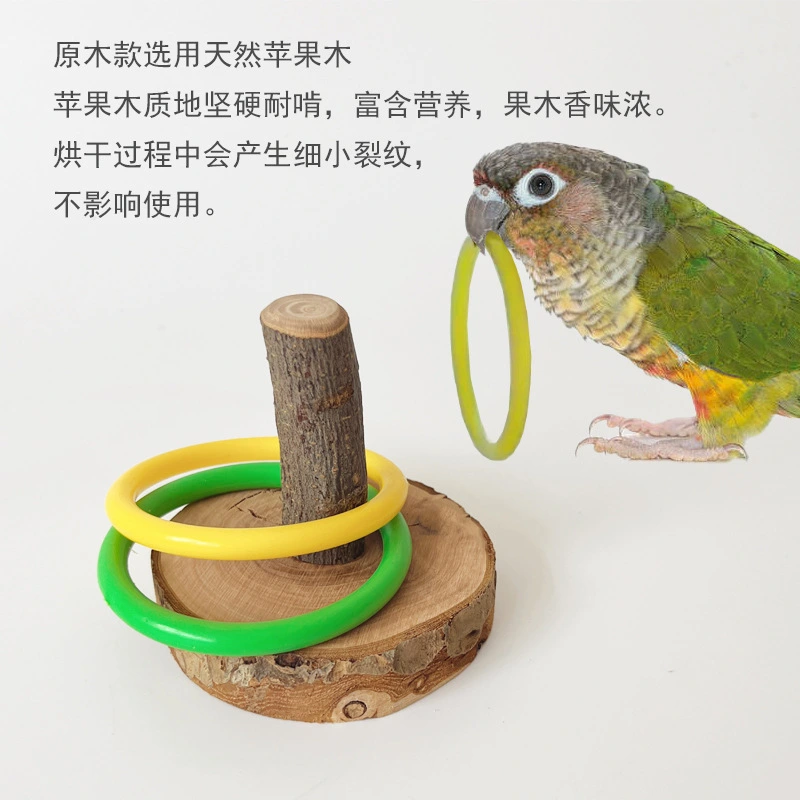 1 Set of Bird Training Toy Bird Ring Toy Parakeet Intelligence Toy Bird Educational Toy