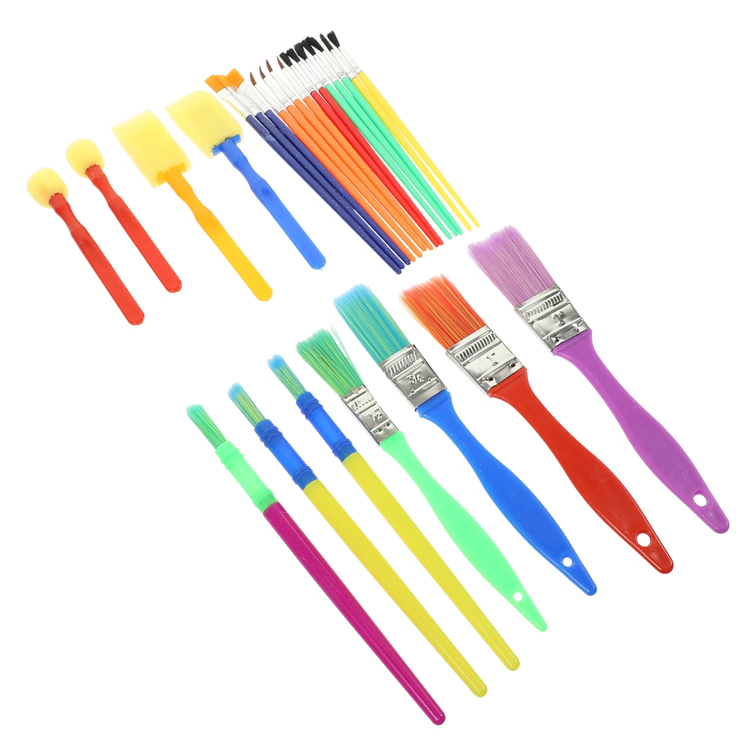 1 Set of Art Painting Brushes Students Paint Brushes Acrylic Painting Supplies