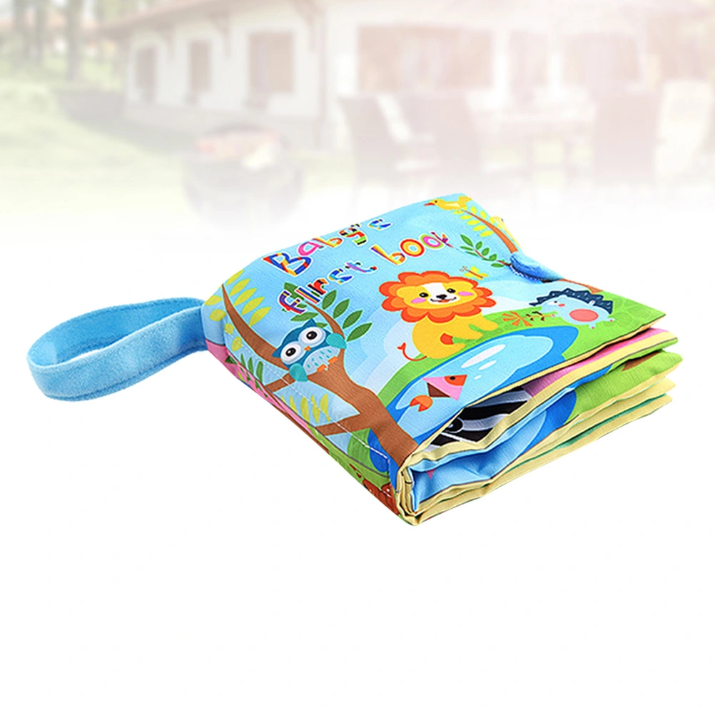 1pc Baby's First Cloth Book Fabric Book Early Educational Preschool Learning Book