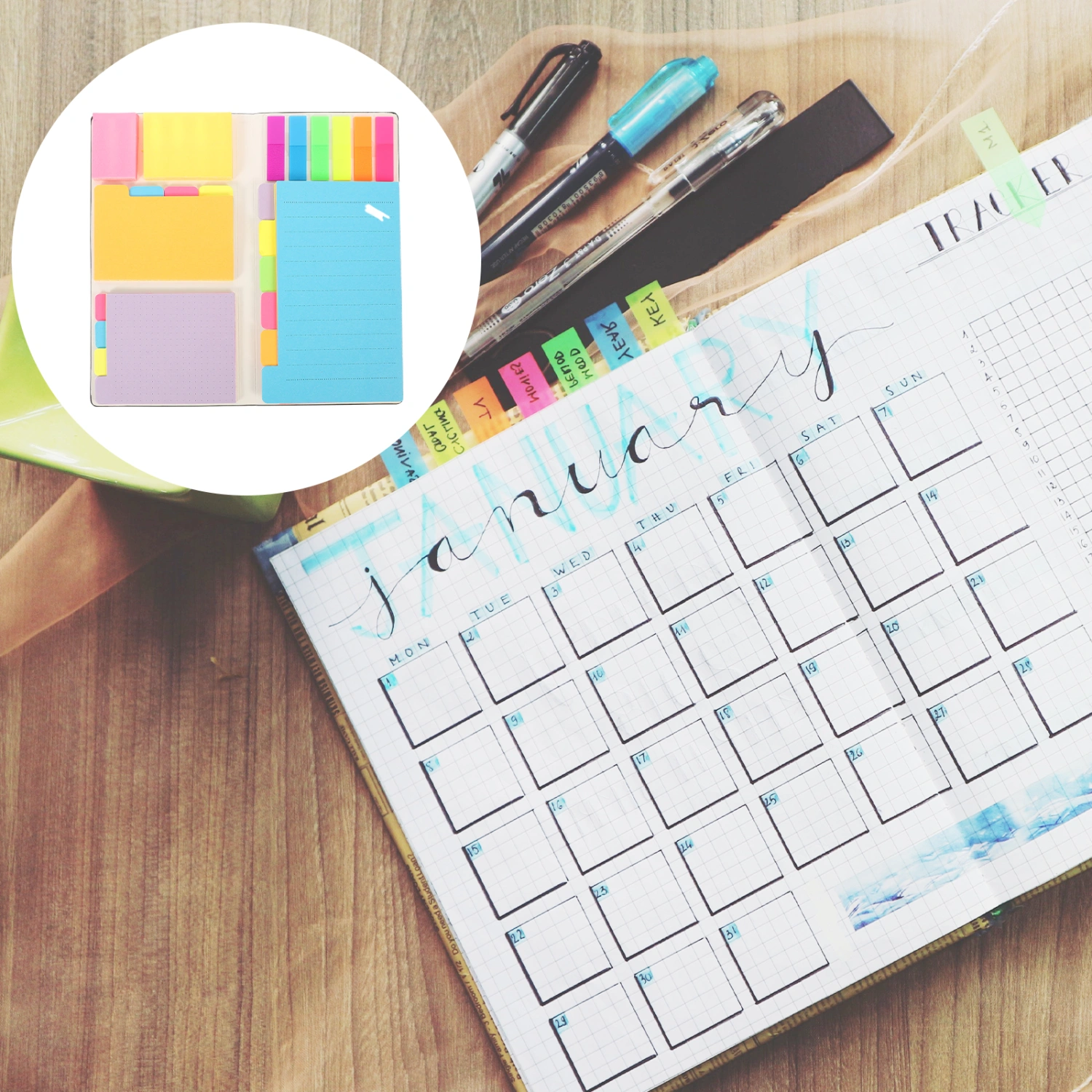 Memo Pad Self-adhesive Note Pad Sticky Memo Pad Pocket Memo Pad Portable Sticker Pad