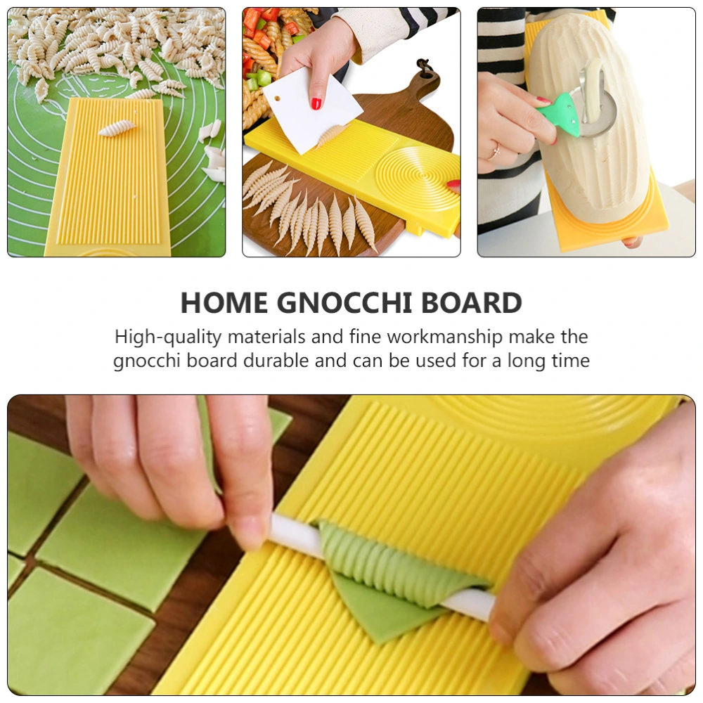 4pcs Plastic Gnocchi Boards Household Pasta Gnocchi Making Board Tools Set