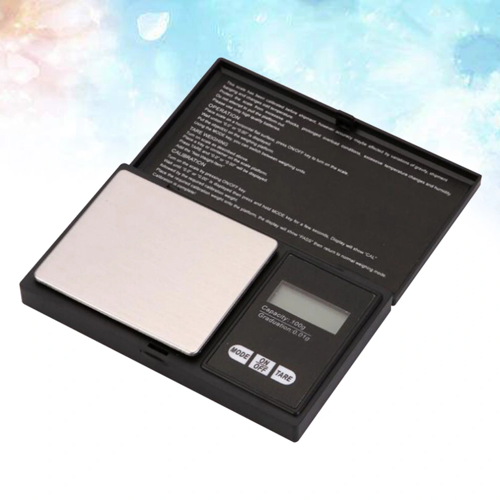 Miniature Electronic Jewelry Scale 100G/0.01G High Precision Jewelry Scale Balance Electronic Digital Packet Scale