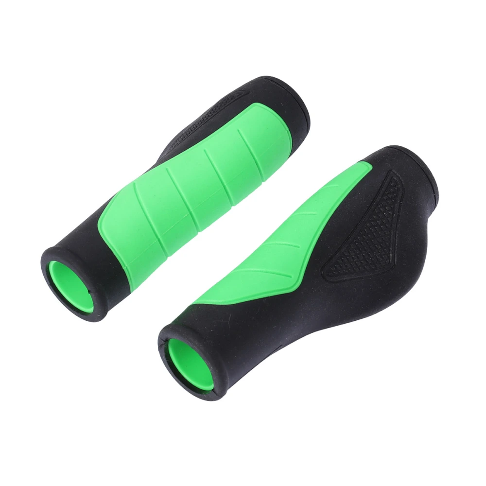 Bike Grips Handlebar Grips Anti-skid Ergonomic Bike Grips (Green)