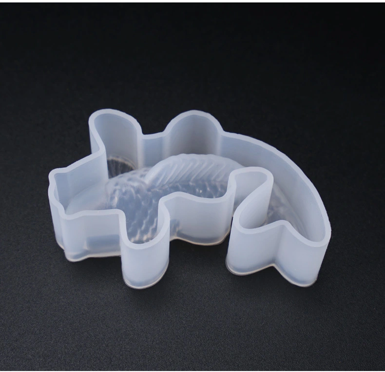 Diy Crystal Glue Goldfish Mold Stereo Cake Silicone Mold