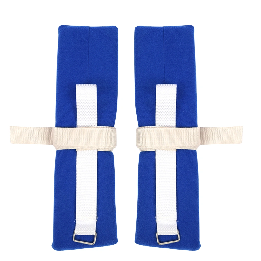 4pcs Medical Limbs Restraint Strap Patients Hands and Feet Limb Fixed Strap Belt for Hospital Use(Blue)