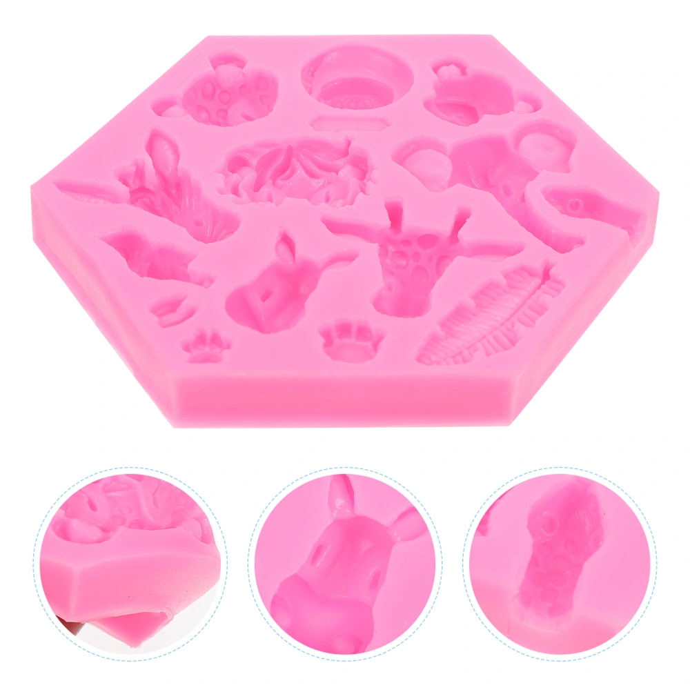 1pc Silicone Chocolate Mold Practical Fondant Making Mold Handmade Soap Mold