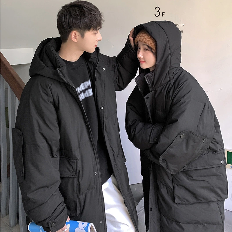 Fashion Mid-length Couple Down Jacket