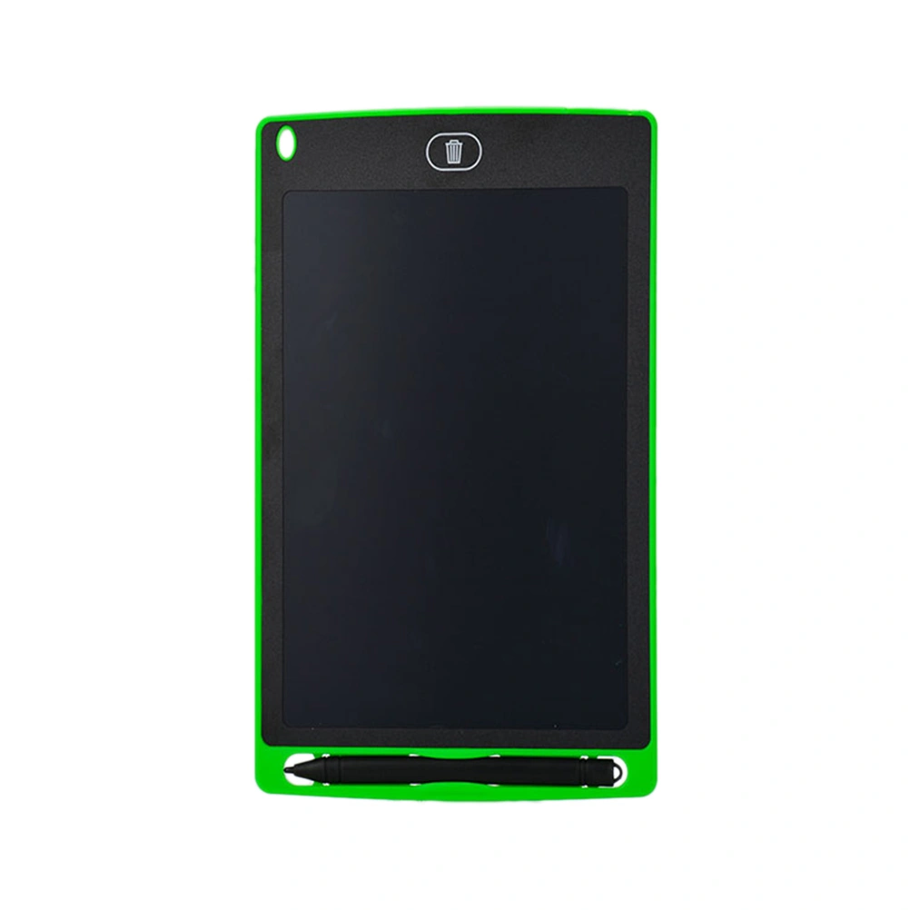 8.5inch LCD Writing Tablet Electronic Environmental Portable Handwriting Pad Drawing Boards Draft Pads with Stylus for Kids Office (Green)
