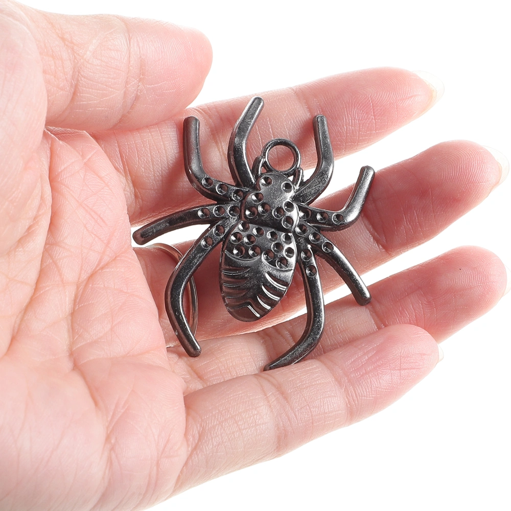 20pcs Spider Charms Halloween Bath Decor Alloy Halloween Spider Charm Pendants