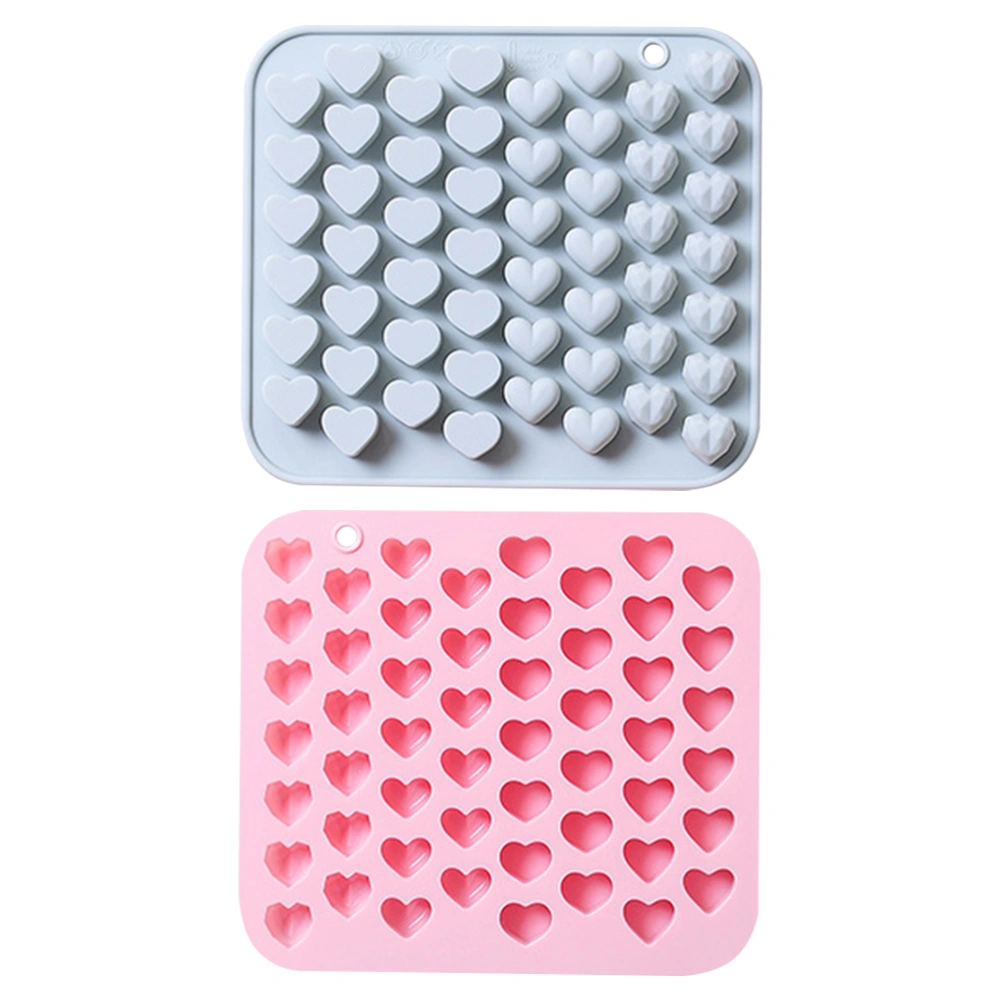 2pcs Silicone Chocolate Making Molds Dessert Baking Tools Chocolate Molds