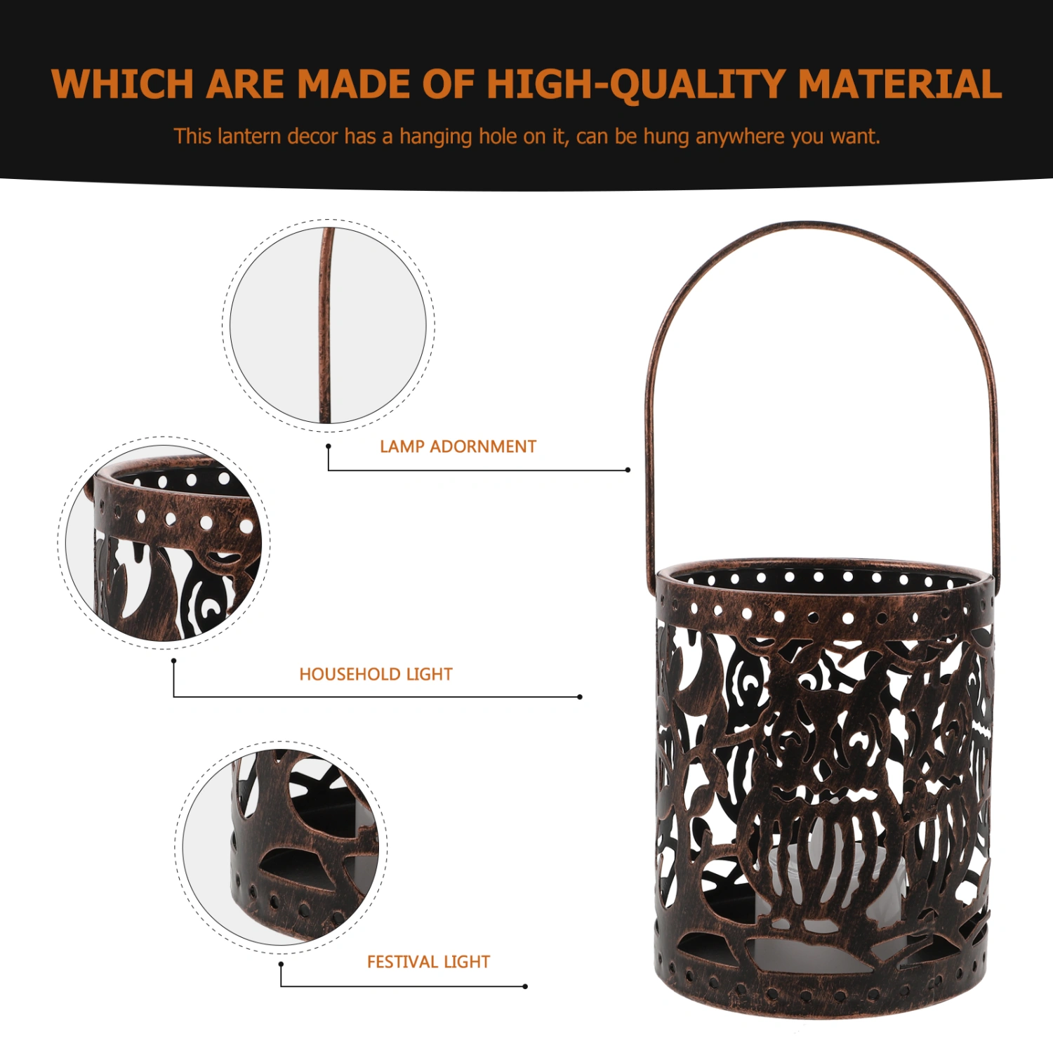 1 set of Decorative Festival Light Vintage Lamp Ornament Candle Lamp Decor