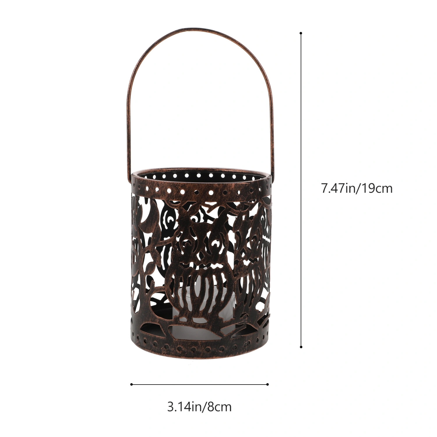 1 set of Decorative Festival Light Vintage Lamp Ornament Candle Lamp Decor