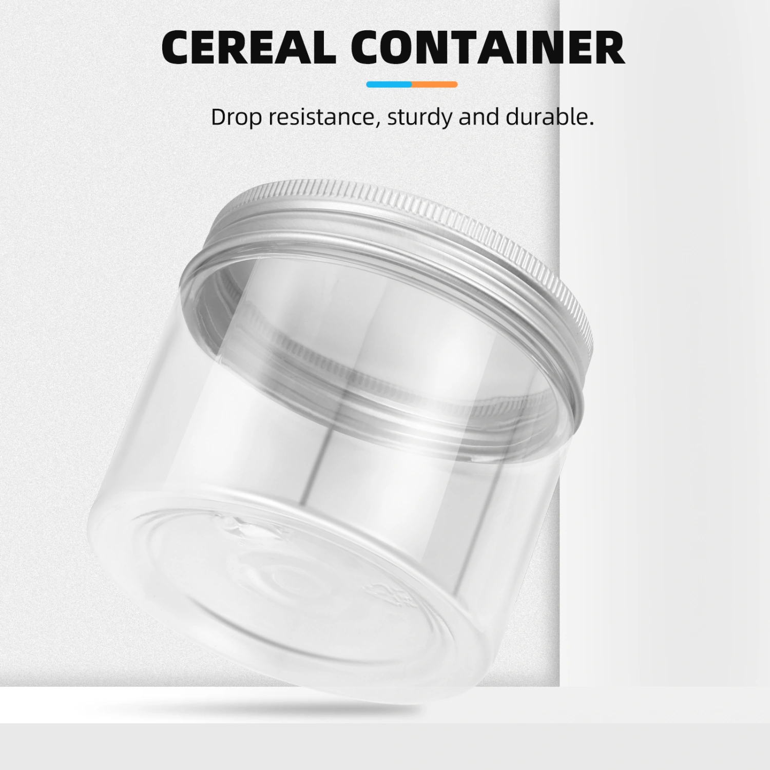 6pcs 100ml Kitchen Food Storage Containers Kitchen Sugar Tea Snacks Containers