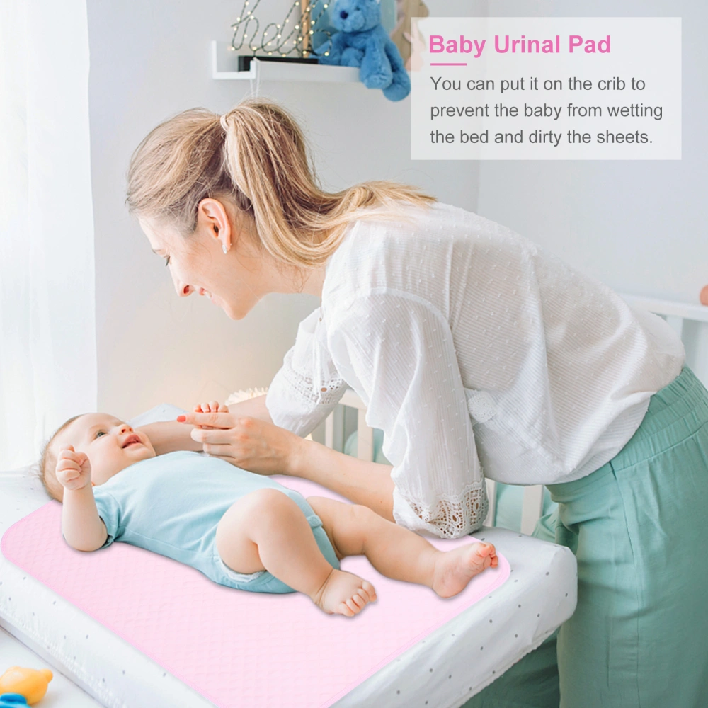 1Pc Waterproof Baby Bed Pad Practical TPU Cotton Baby Wetting Pad Baby Supply