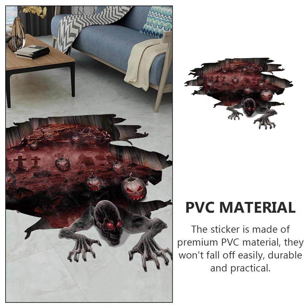 1 Pc Floor Stickers Halloween Party Stickers Halloween Party Decals Wall Decals