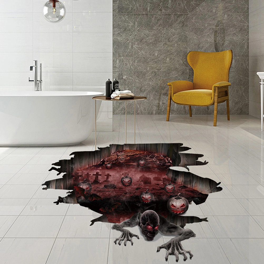 1 Pc Floor Stickers Halloween Party Stickers Halloween Party Decals Wall Decals
