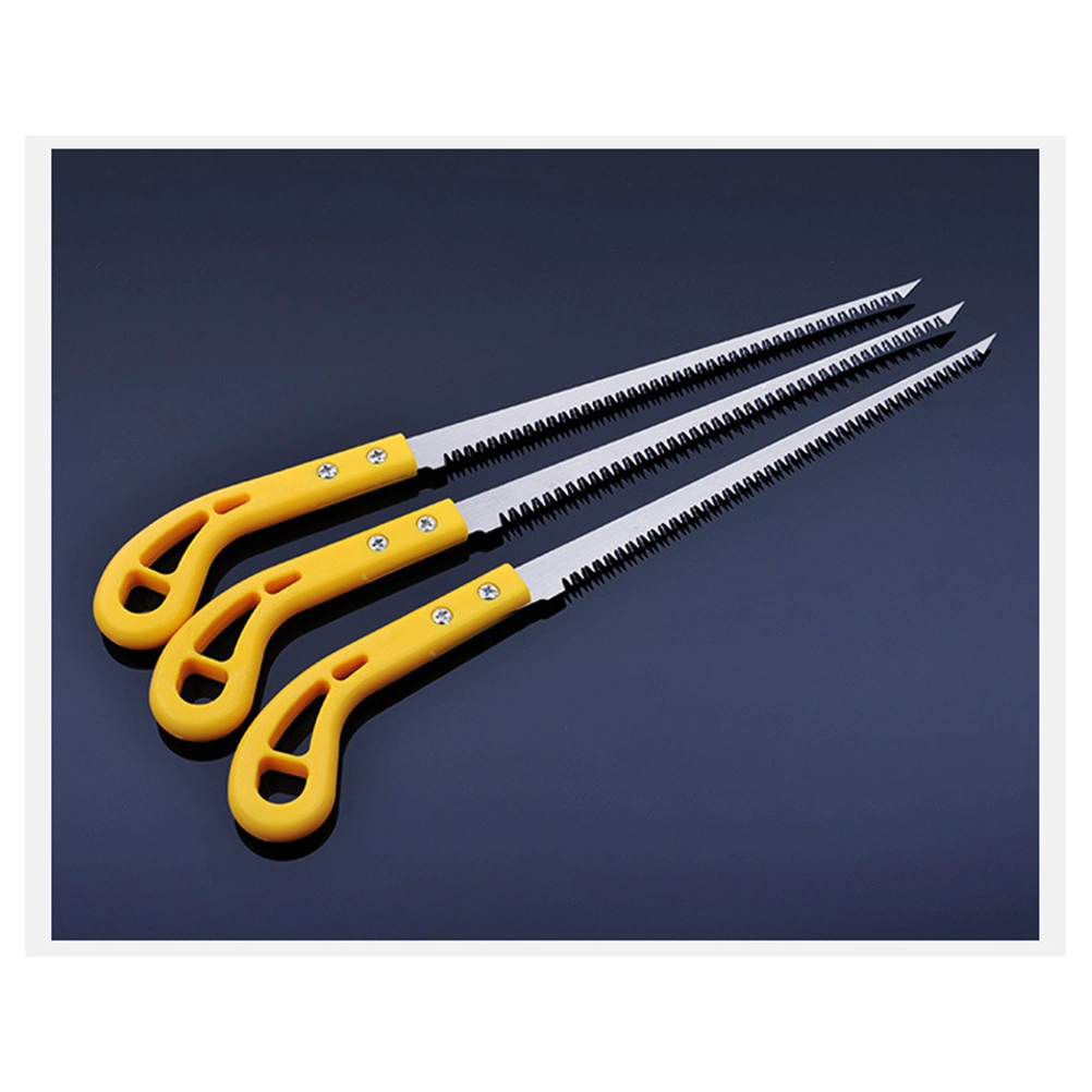 Hand Razor PVC Grip Sawing Trimming Pruning Cutting for Branches Trees Gardening Woodworking