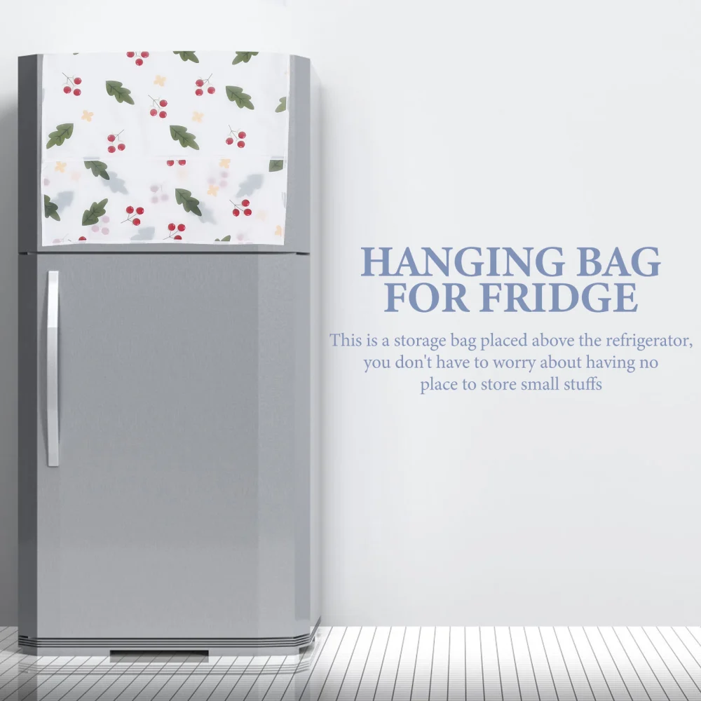 2Pcs Fridge Cover Bag Fridge Holder Mini Fridge Organizer Anti Dust Fridge Bags