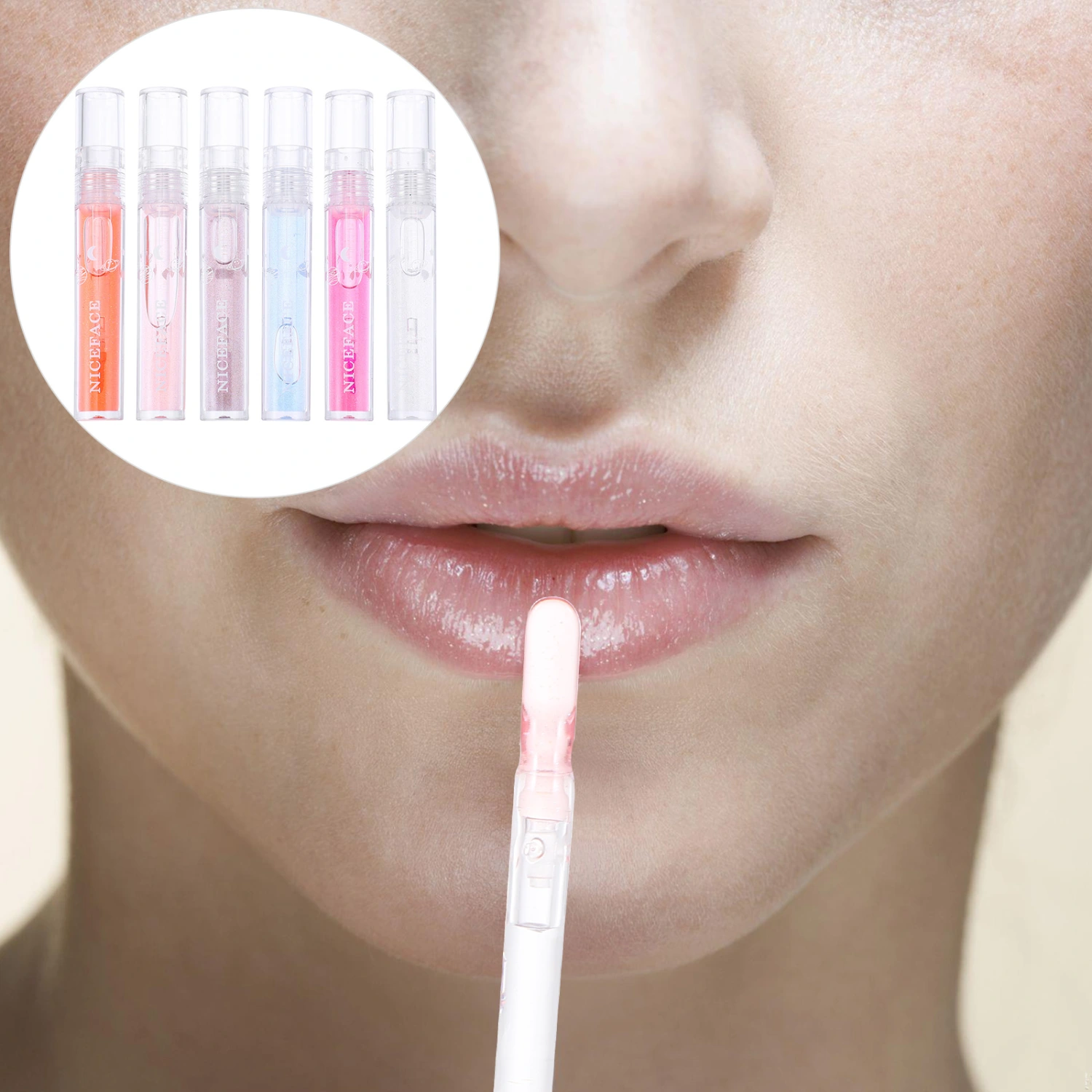 6pcs Lip Gloss Set Liquid Lipsticks Glitter Lip Gloss Shimmer Makeup Kit