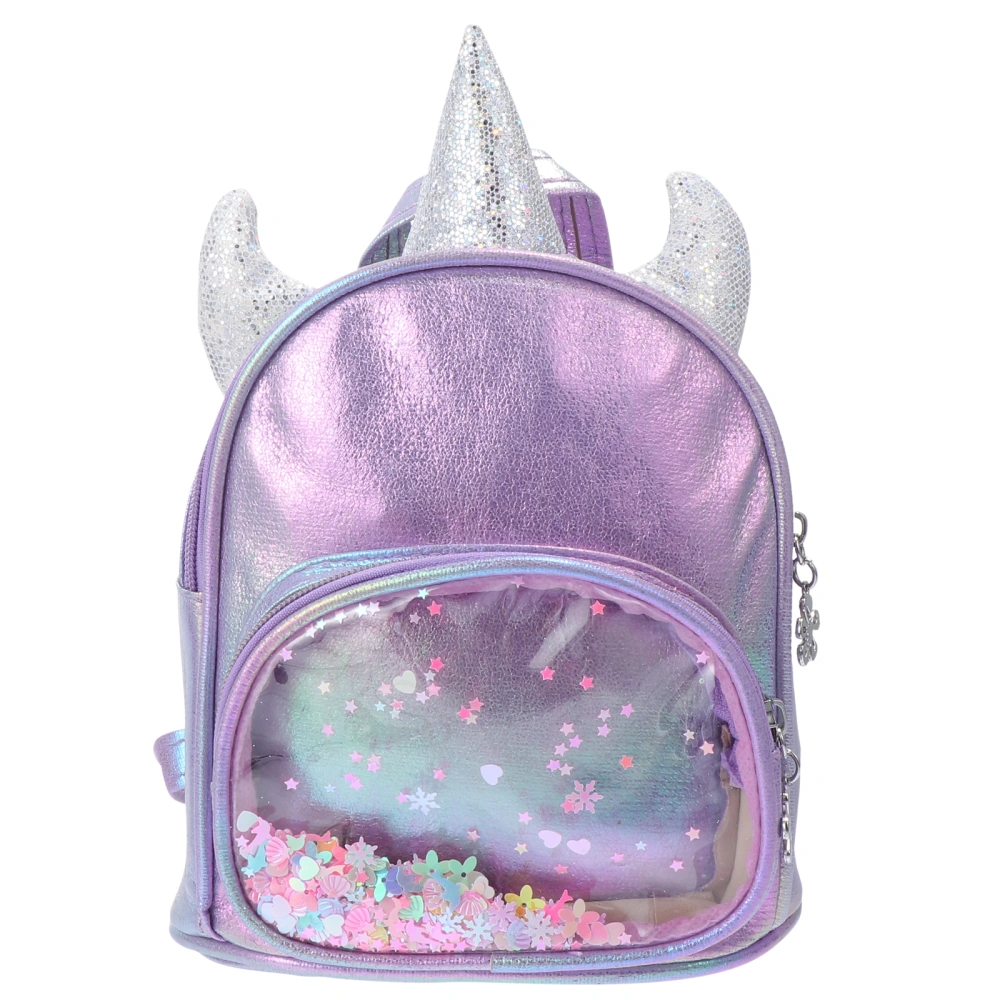 1 Pc Children Backpack Large Capacity Unicorn Bag Lovely Girls Schoolbag