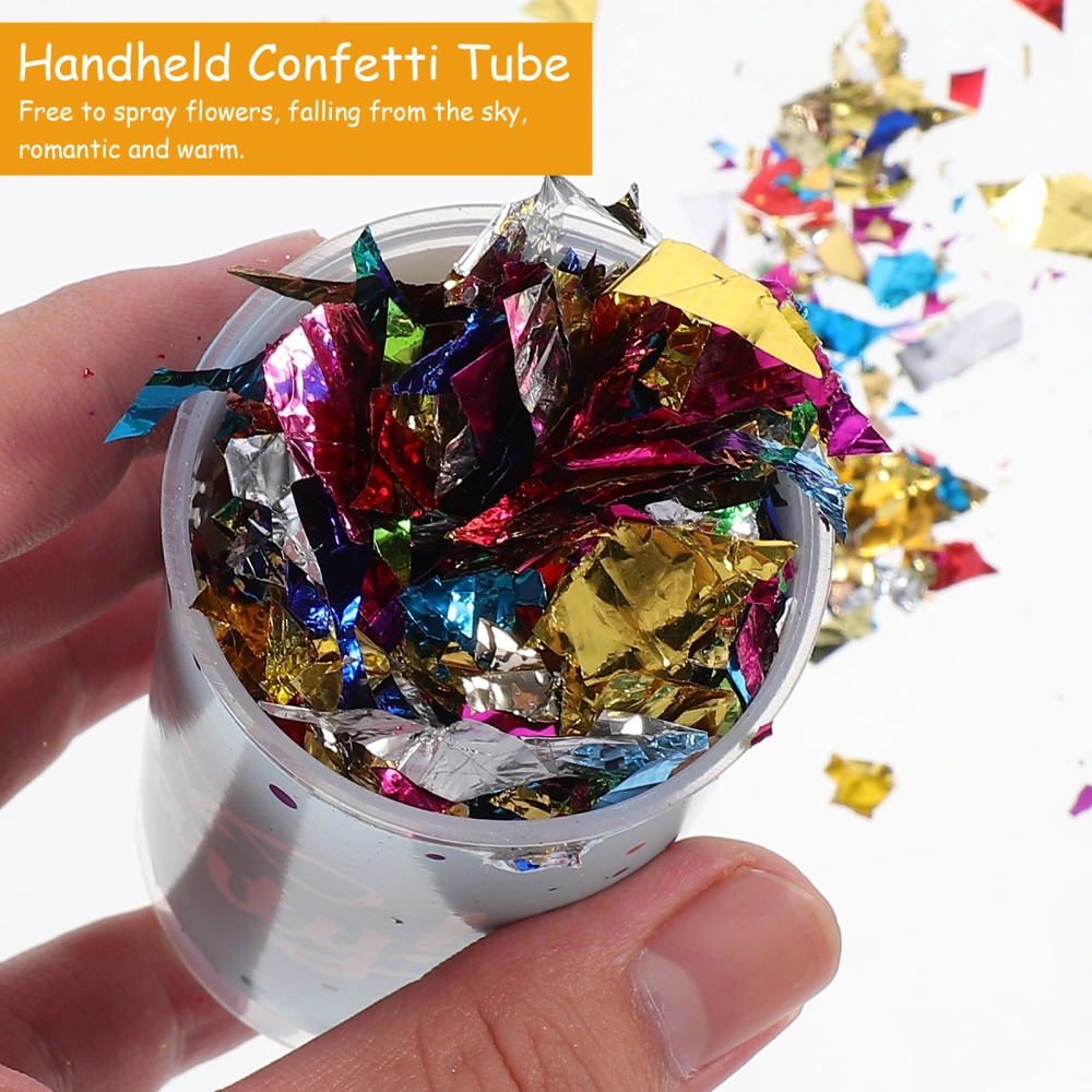 5pcs Creative Wedding Party Confetti Decorations Handheld Confetti Cannons