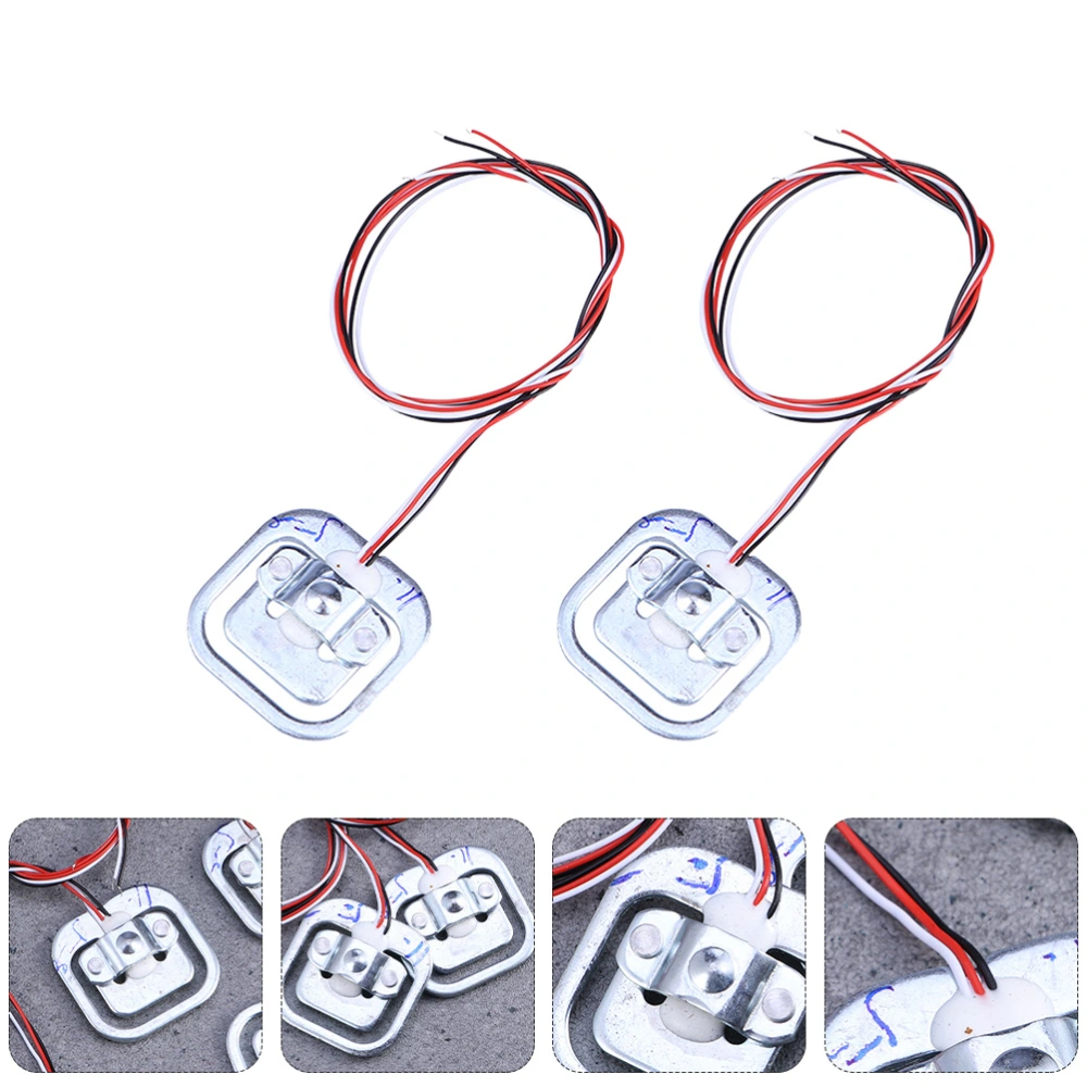 5pcs 50kg Body Load Cell Weighing Sensor Human Scale Sensor(Wire Color Random)