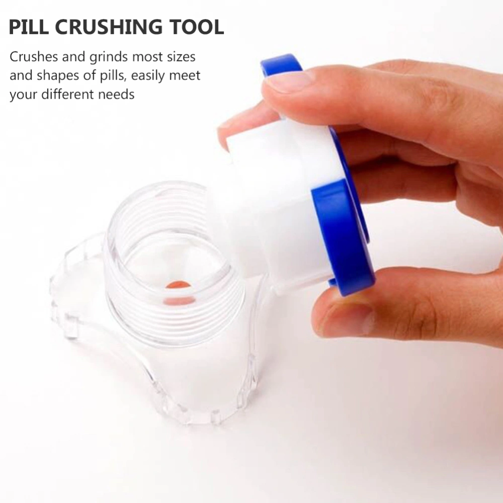 Manual Pill Crusher Grinder Small Sized Medicine Crushing and Grinding Device