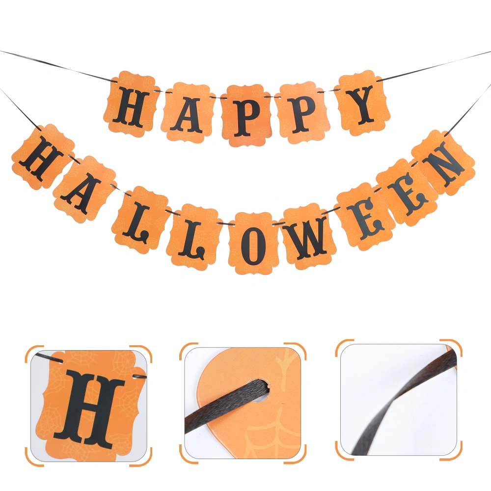 3Pcs Halloween Hanging Flags Funny Unique Banners Pendants Party Supplies