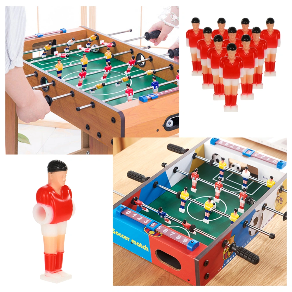 11 Pcs Creative Football Men Adorable Soccer Players Football Table Boys