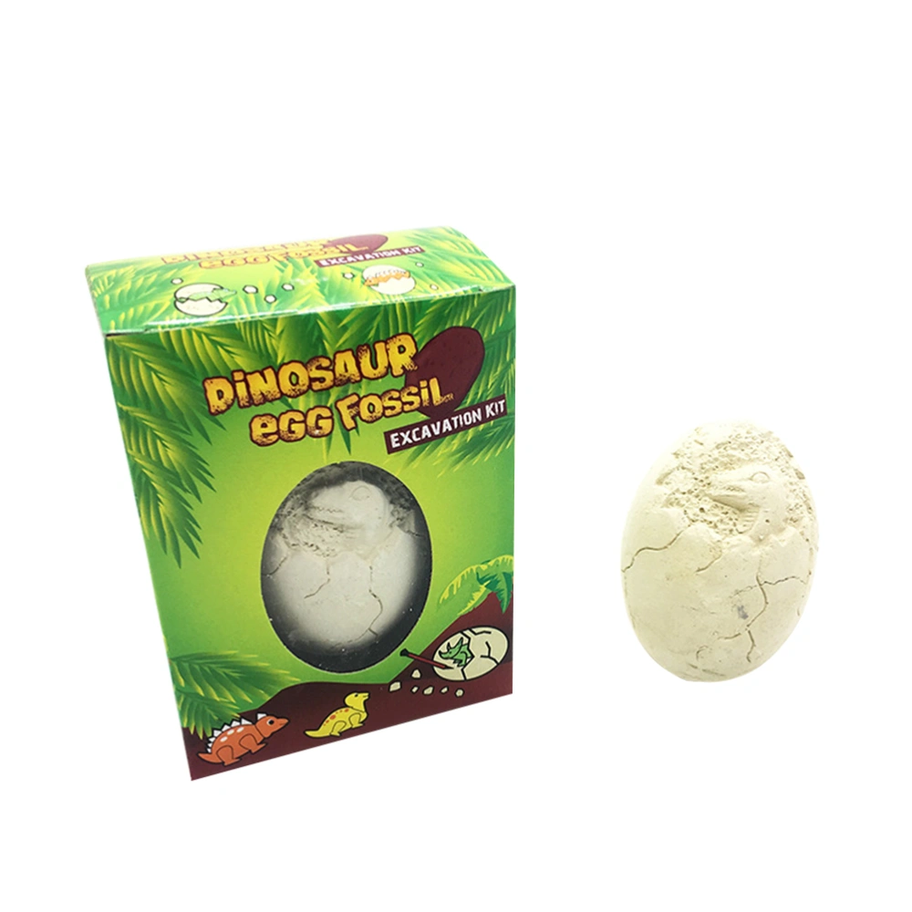 2PCS Archaeology Kids Toy Archaeology Dinosaur Egg Toy Digging up Dinosaur Fossils Tool Dinosaur Skeleton Model Toy