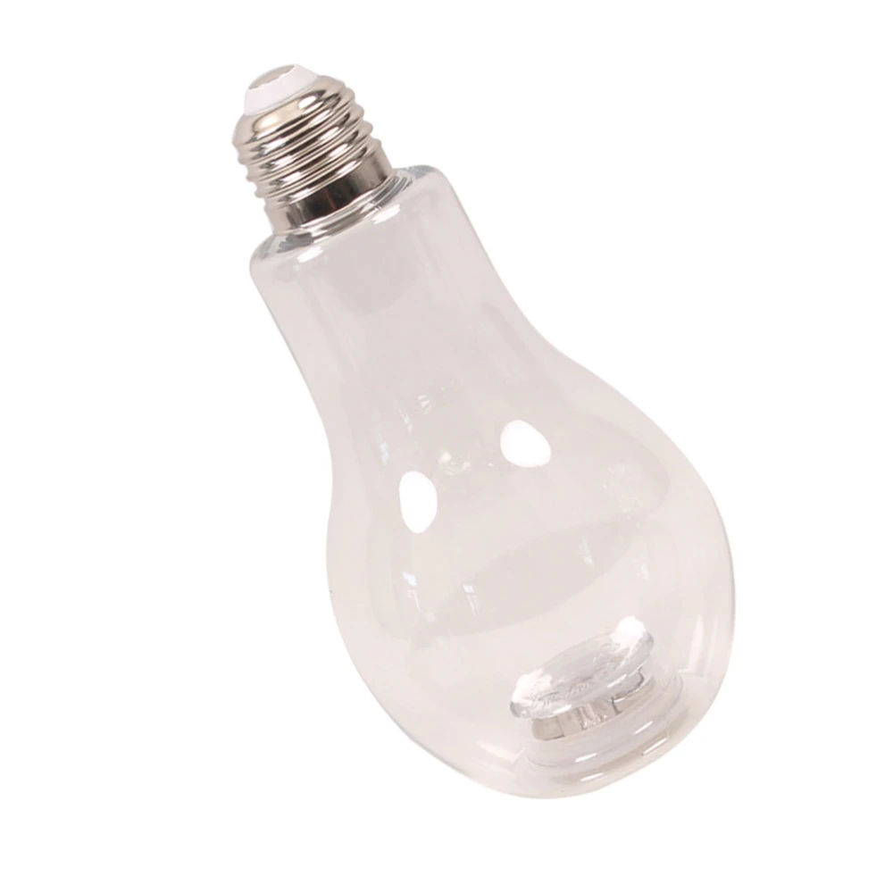 1Set Light Bulb Bottle Decorative Light Bulb Micro Landscape Prop White