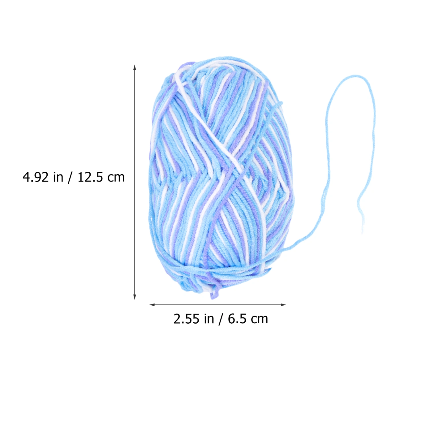 3Pcs Household Crochet Yarns Sweater Cotton Yarns Multi-function Crocheting Yarns