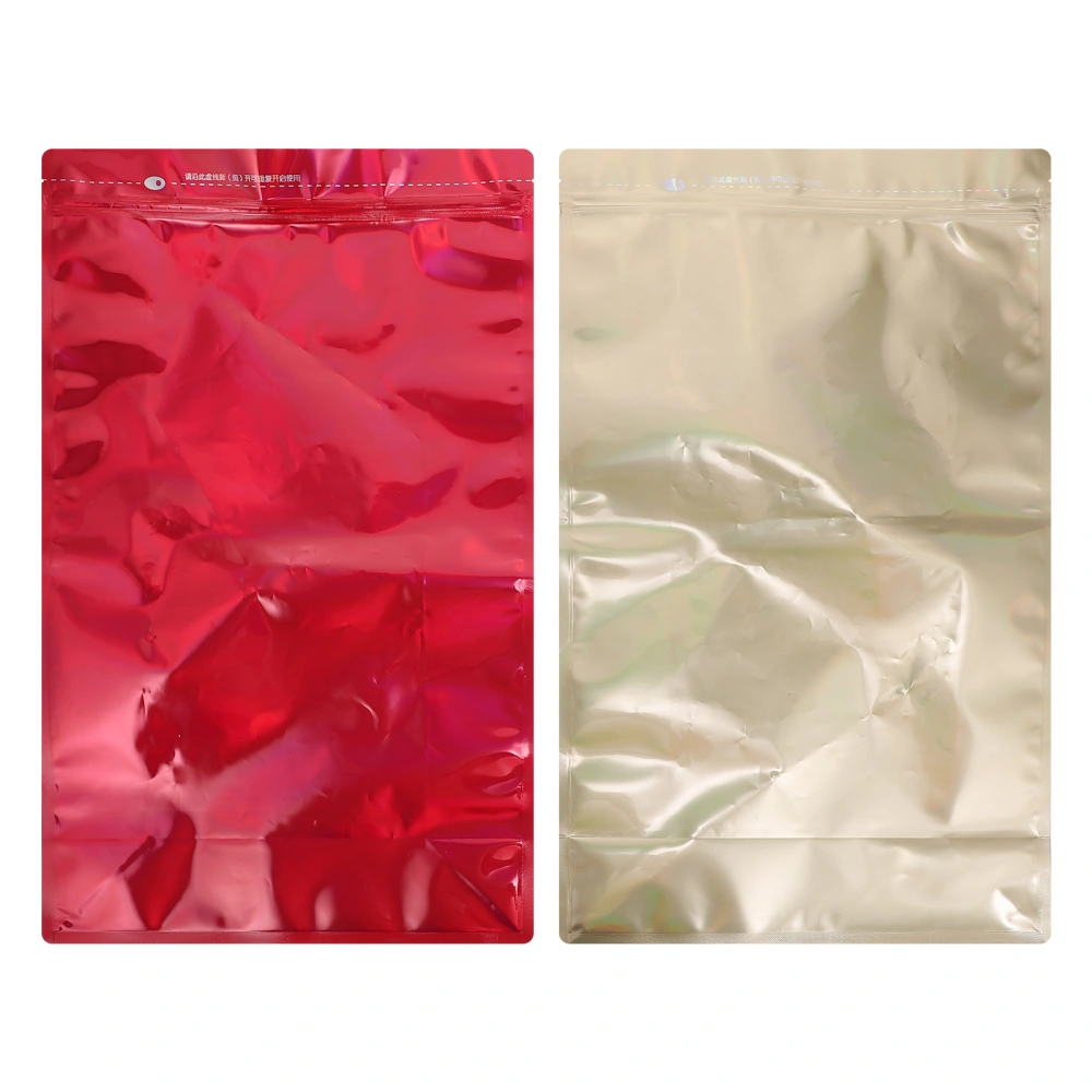 2Pcs Self-sealing Food Wrapping Bags Sealed Food Storage Bags Packaging Pouches