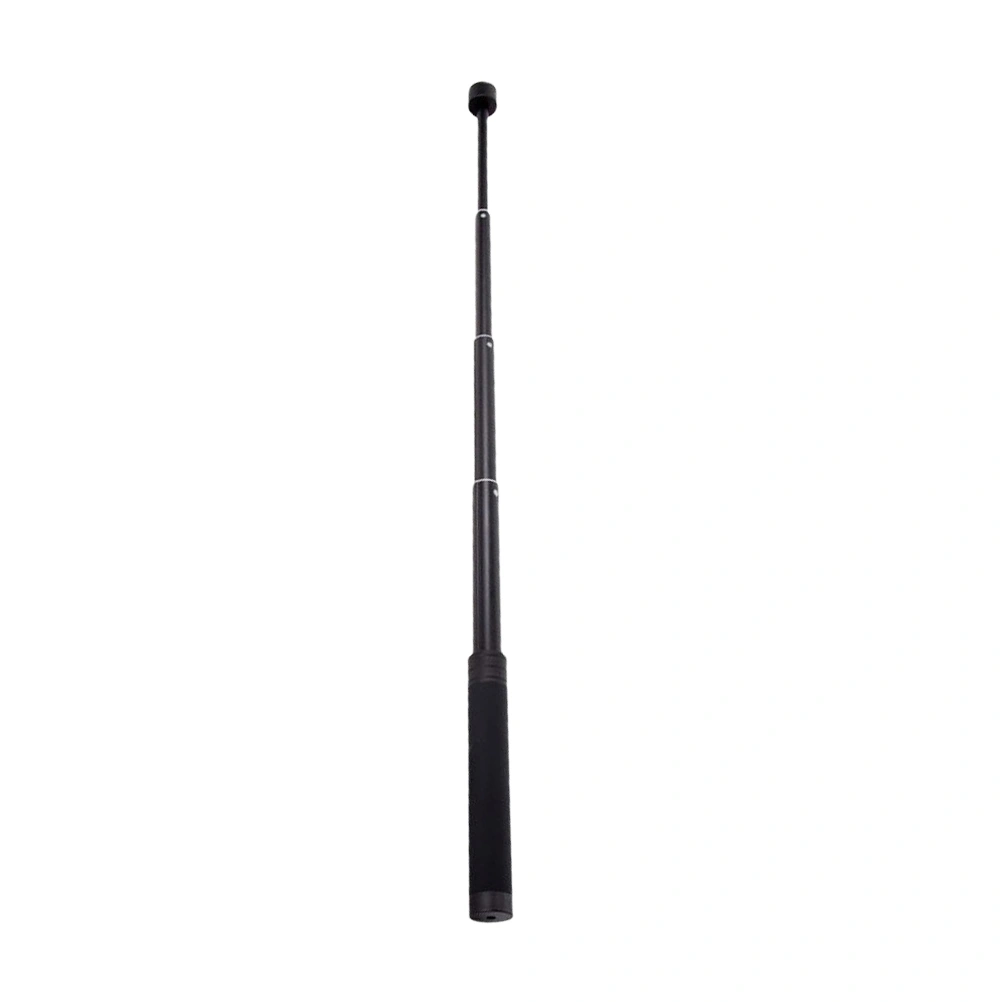1/4 Screw Interface Telescopic Pole Useful Adjustable Extension Rod Portable Selfie Stick for Daily Use (Black)