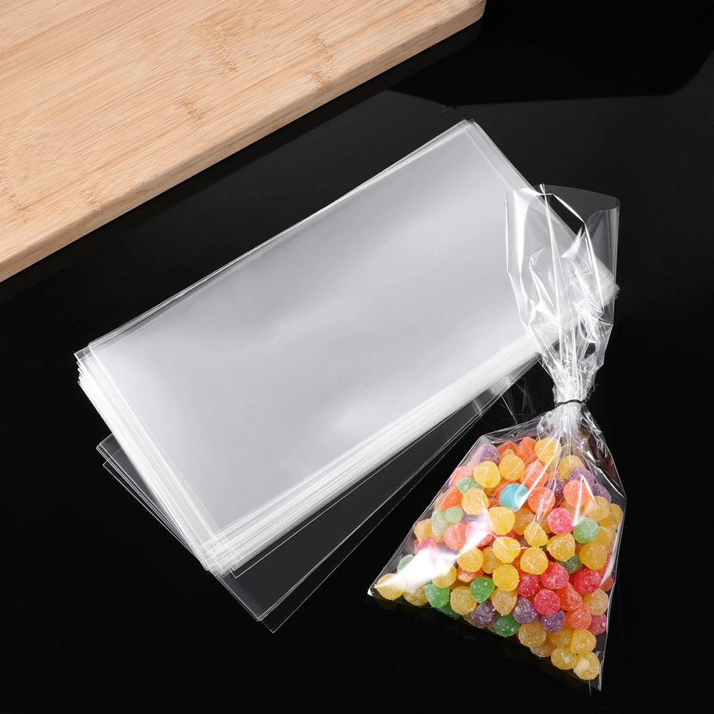 LUOEM 100pcs Transparent Chocolates Candy Gift Boxes Bag Packing Bag