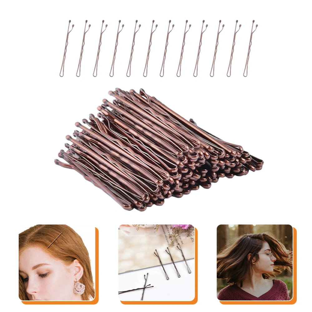 200pcs Wave Invisible Hairpins Hair Bobby Pin Women Bun Pin Fashion Hair Clips