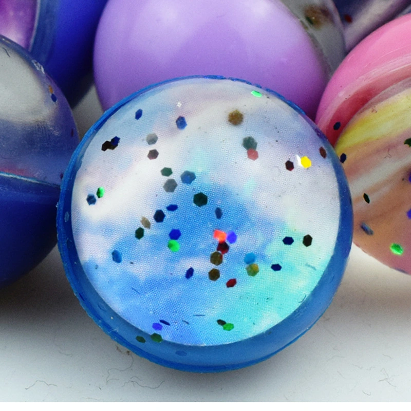 10pcs Bouncy Balls Stress Relief Balls Decorative Elastic Balls Decorative Bouncy Balls Small Balls