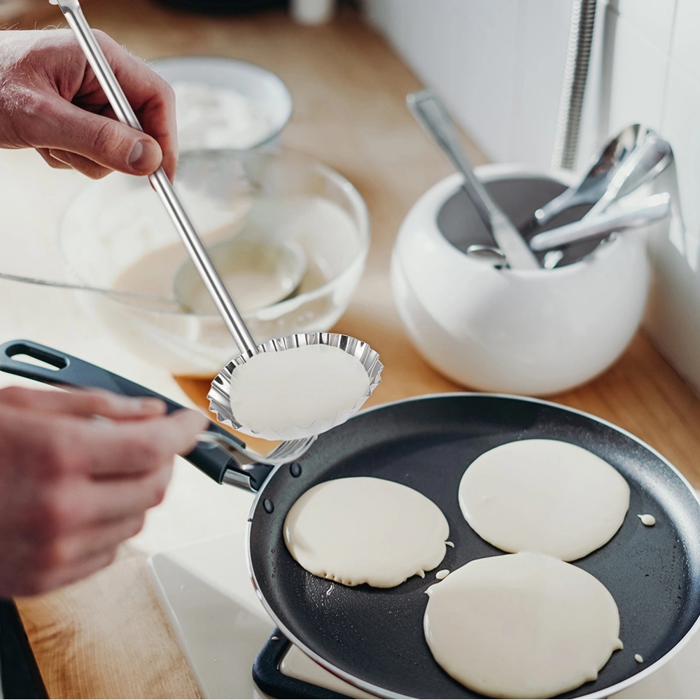 4pcs Radish Pancakes Making Molds Household Fried Meat Pie Spoons for Kitchen