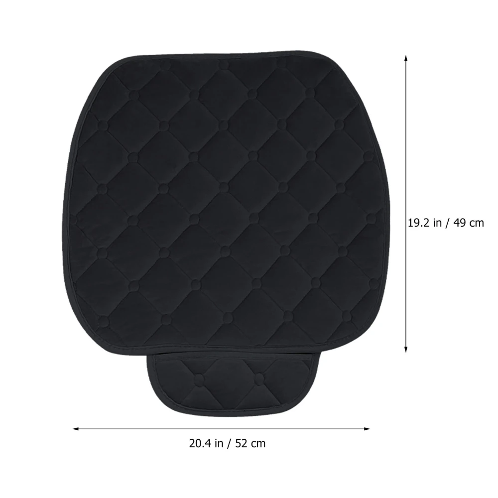 1pc Practical Car Seat Cushion Automobile Plush Seat Pad Warm Seat Protector