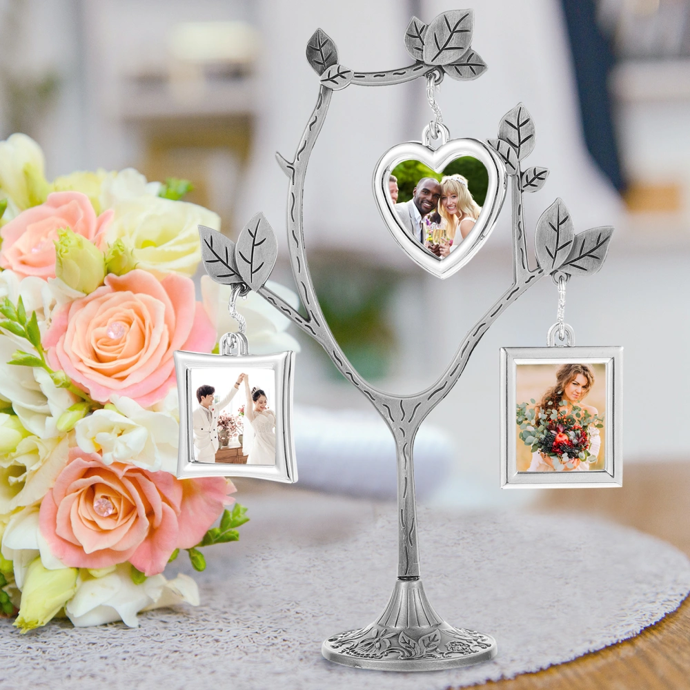 1Set Photo Display Tree Decor Creative DIY Photo Frame Pendant Home Adornment