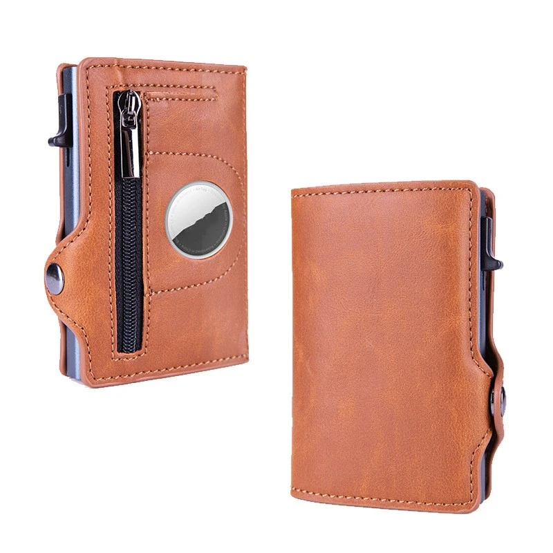 RFID Shielded Anti-theft Ultra-thin Card Holder Men's Multiple Card Slots Wallet