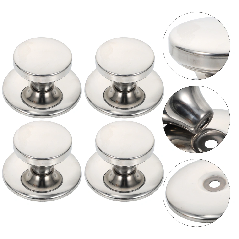 4pcs Sturdy Pan Lid Handle Non-slip Pot Lid Knob Practical Frying Pan Accessory