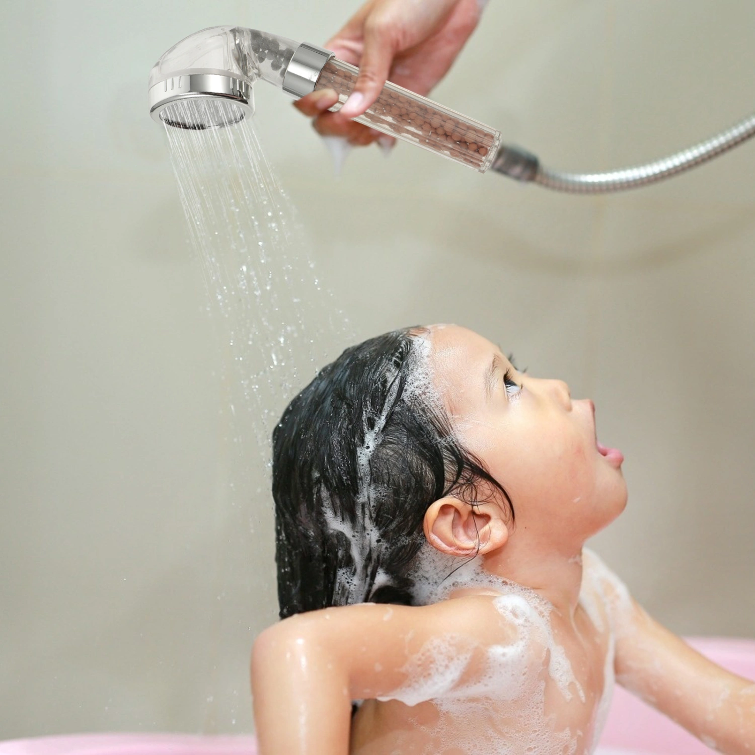 Shower Head Replacement High Pressure Water Saving Handheld Shower Nozzle