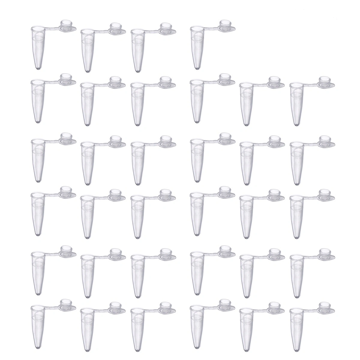 1000 PCS 0.2ml Pointed Head Centrifuge Tube with Screw Snap Sample Supply