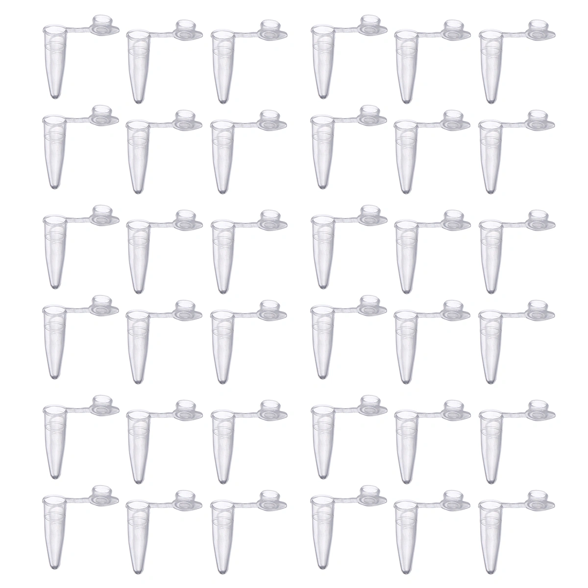 1000 PCS 0.2ml Pointed Head Centrifuge Tube with Screw Snap Sample Supply